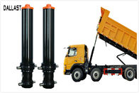 Single Acting Telescopic Hydraulic Cylinders , Hydraulic Welded Cylinder for Agricultural Machinery